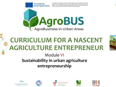 Sustentabilidade no empreendedorismo da agricultura urbana